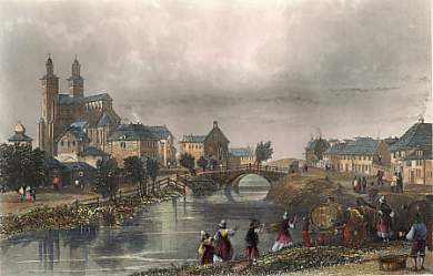 Uppsala på 1700-talet